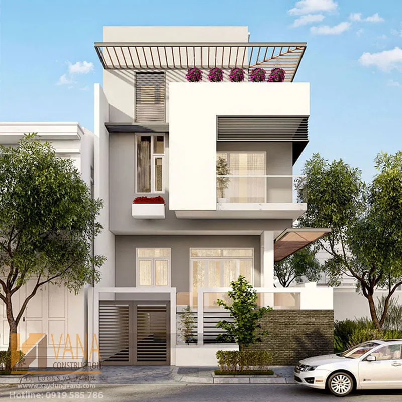 Sản phẩm mau thiet ke nha pho 12 — Công Ty Cổ Phần Tư Vấn Thiết Kế Xây Dựng Vanacons — MST 0313936887