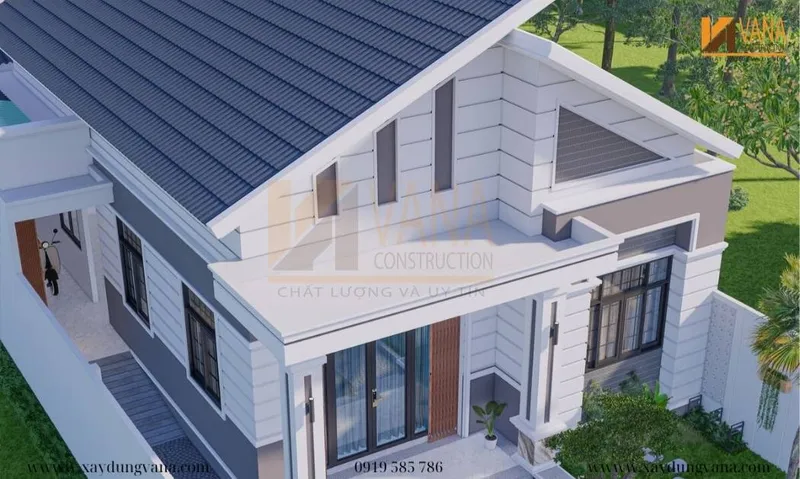 Sản phẩm mau nha mai lech dep 2 — Công Ty Cổ Phần Tư Vấn Thiết Kế Xây Dựng Vanacons — MST 0313936887