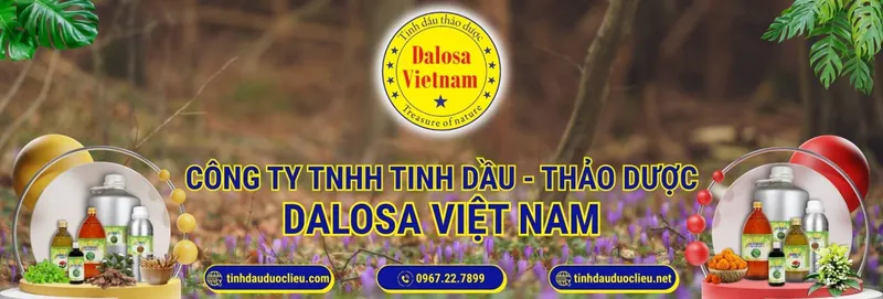 Sản phẩm gioi thieu dalosa viet nam — Tinh Dầu Thảo Dược Dalosa - Công Ty TNHH Tinh Dầu Thảo Dược Dalosa Việt Nam — MST 0313944542