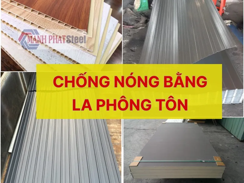 Sản phẩm chong nong bang la phong ton — Sắt Thép Mạnh Phát - Công Ty TNHH Sắt Thép Mạnh Phát — MST 0313956555