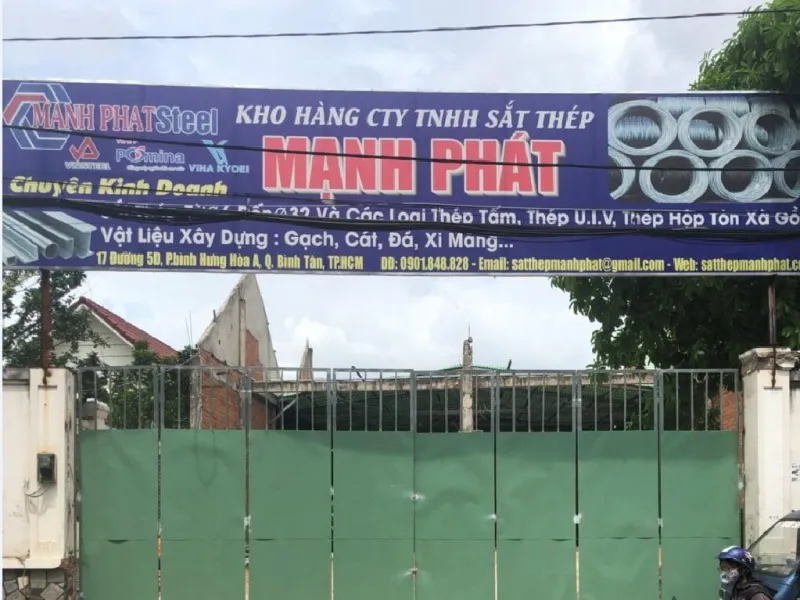 Sản phẩm cua hang sat thep gan nhat — Sắt Thép Mạnh Phát - Công Ty TNHH Sắt Thép Mạnh Phát — MST 0313956555