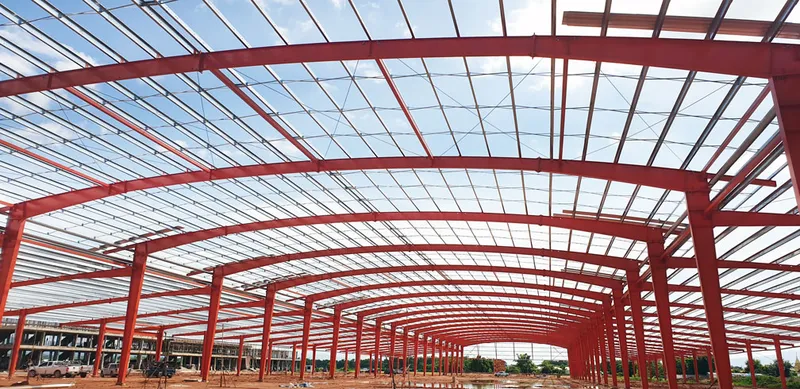 Sản phẩm prefabricated steel building market interior usbuildings704413966192 — Công Ty TNHH Nhà Thép Universal Việt Nam — MST 0313957830