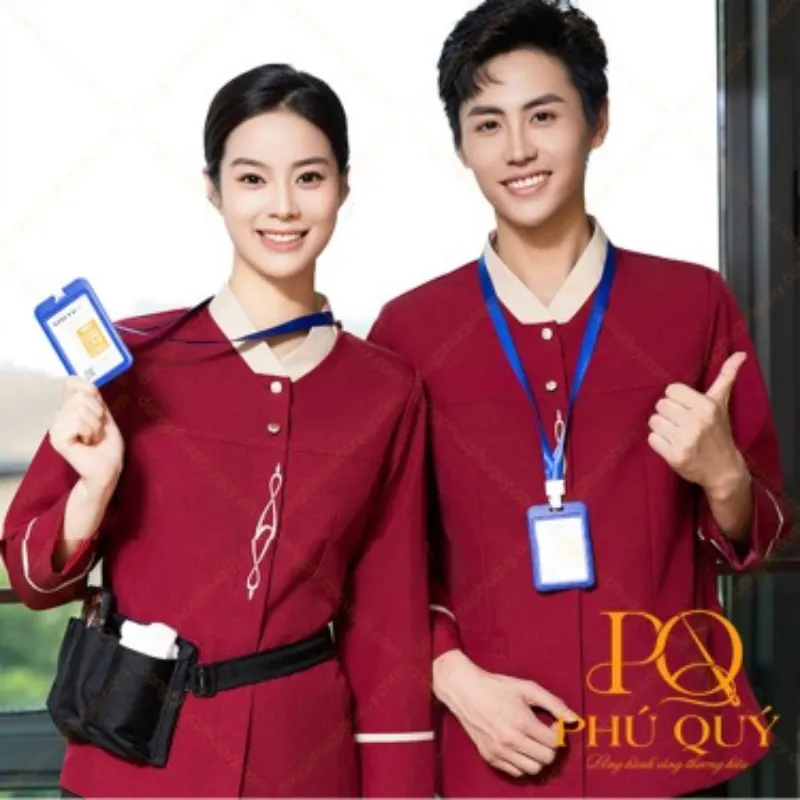 Sản phẩm thumbnail dong phuc buong phong khach san — Quần áo Bảo Hộ Lao Động Phú Quý - Công Ty CP Sản Xuất Thương Mại May Phú Quý — MST 0313961851