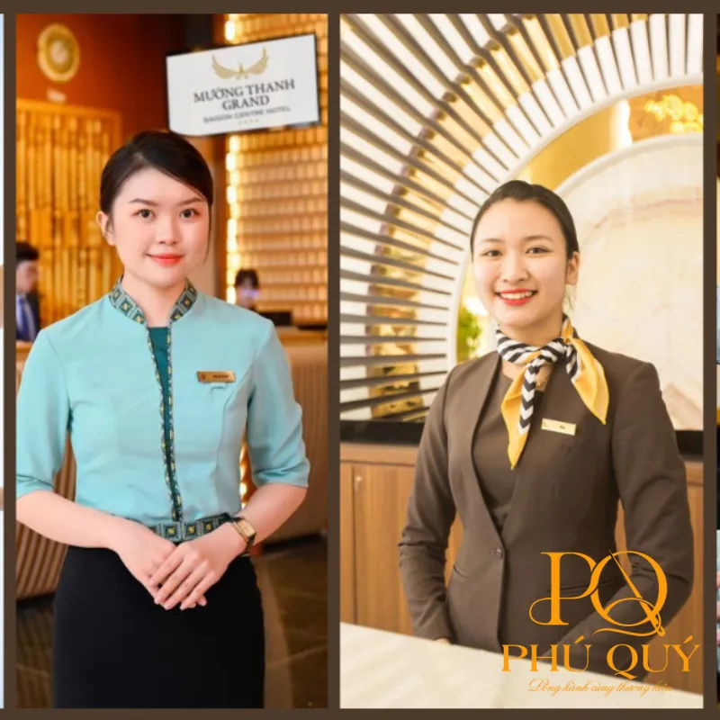 Sản phẩm thumbnail dong phuc khach san — Quần áo Bảo Hộ Lao Động Phú Quý - Công Ty CP Sản Xuất Thương Mại May Phú Quý — MST 0313961851