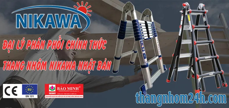 Sản phẩm thang nhom nikawa nhat ban 1509798046 — Công Ty TNHH Đầu Tư Thương Mại Thiết Bị Trực Tuyến — MST 0313967116