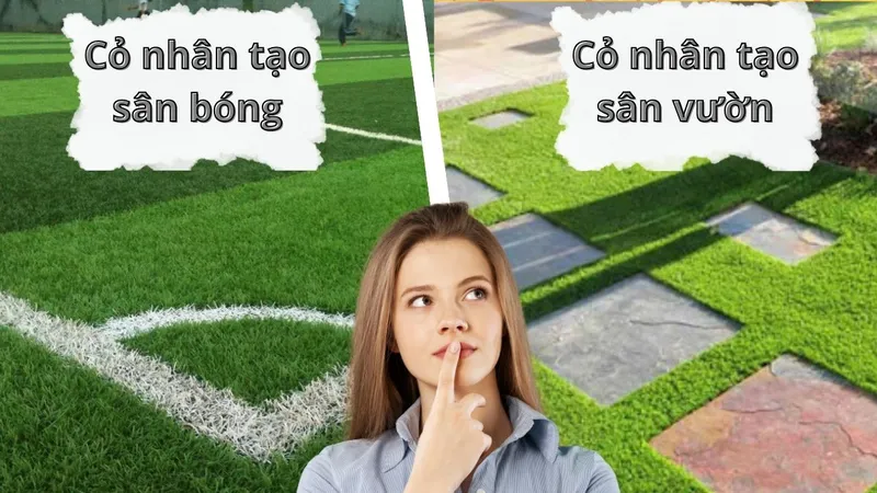 Sản phẩm Co Nhan Tao San Bong Va Co Nhan Tao San Vuon Co Gi Khac Nhau 1 — Tiến Trường Group - Công Ty TNHH Thương Mại Vật Liệu Xây Dựng Tiến Trường — MST 0313972500