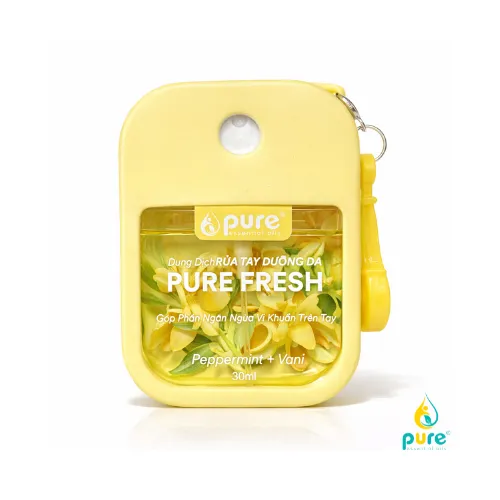 Sản phẩm xit tay pure fresh peppermint — Công Ty Cổ Phần PURE GLOBAL — MST 0313991052