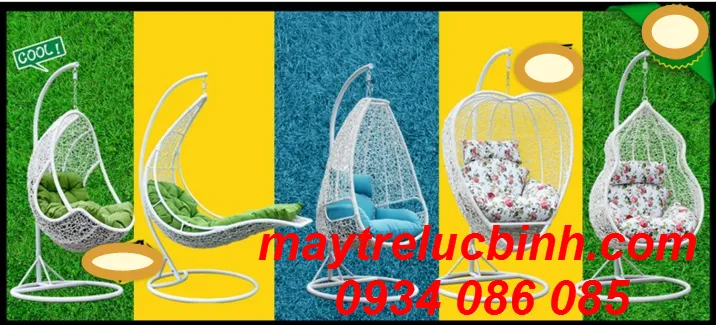 Sản phẩm Xích đu nhựa giả mây S151 — Công Ty TNHH Nội Thất Mây Tre Lục Bình — MST 0313994688