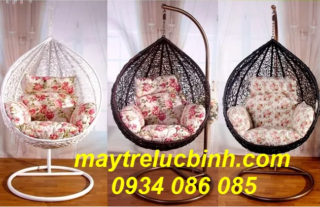 Sản phẩm xích đu nhựa giả mây S168 — Công Ty TNHH Nội Thất Mây Tre Lục Bình — MST 0313994688