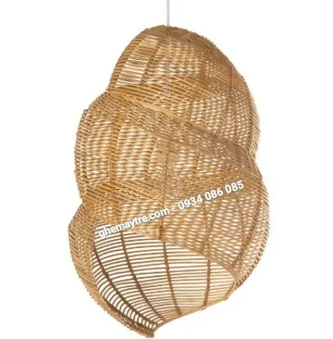 Sản phẩm den may tre (13) — Công Ty TNHH Nội Thất Mây Tre Lục Bình — MST 0313994688