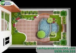 Sản phẩm 6 THIẾT KẾ TIỂU CẢNH BAN CÔNG TẠI TÂY NINH HÓC MÔN LONG AN 1 300x209 — Cảnh Quan Sân Vườn 24h — MST 0314001759