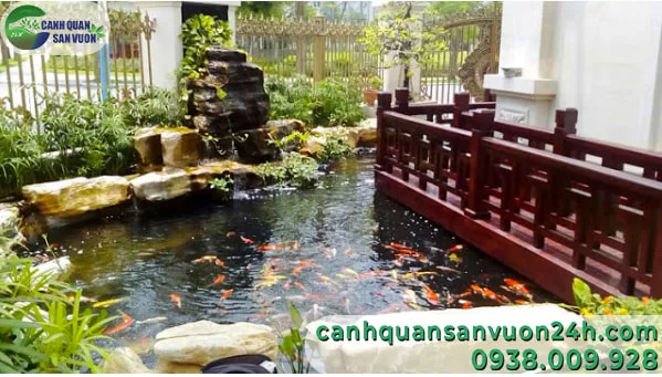 Sản phẩm 24 5 KHÓ KHĂN CÓ THỂ GẶP PHẢI KHI THIẾT KẾ HỒ CÁ KOI 6 — Cảnh Quan Sân Vườn 24h — MST 0314001759