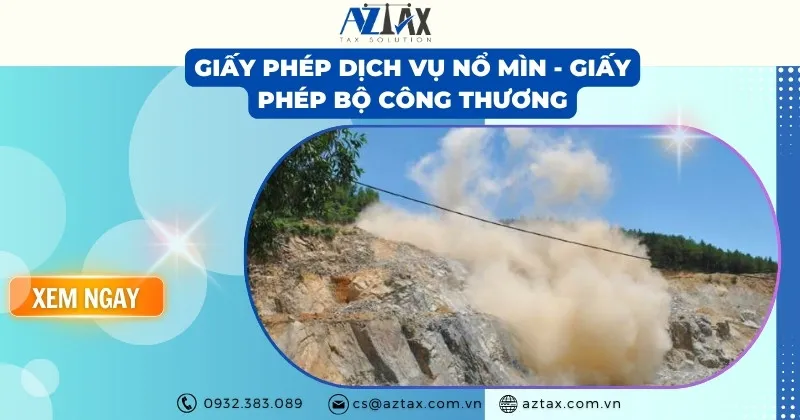 Sản phẩm giay phep dich vu no min giay phep bo cong thuong — Công Ty TNHH AZTAX — MST 0314011210