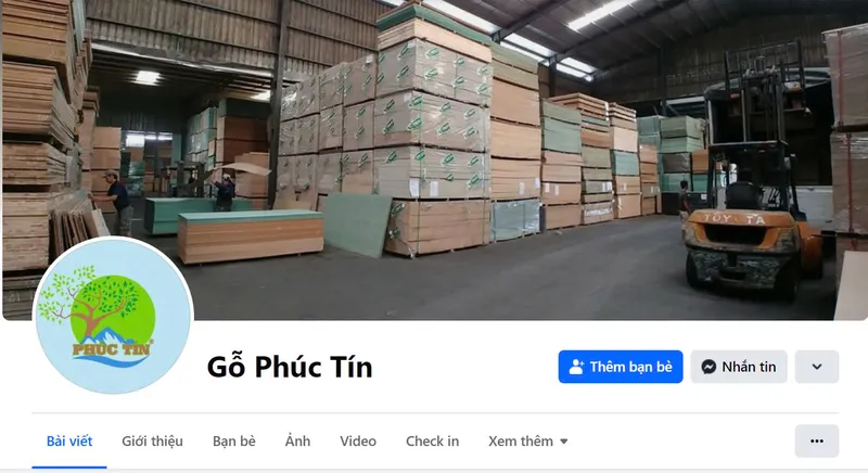 Sản phẩm fanpage — Công Ty Trách Nhiệm Hữu Hạn Sản Xuất Thương Mại Xuất Nhập Khẩu Phúc Tín — MST 0314014532
