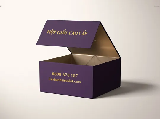 Sản phẩm in hop giay cao cap 1 — Công Ty TNHH In ấn Thiết Kế Siêu Việt — MST 0314017893