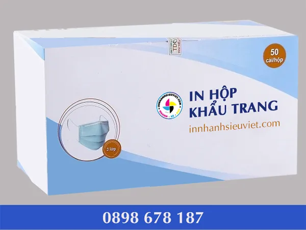 Sản phẩm in hop khau trang 5 — Công Ty TNHH In ấn Thiết Kế Siêu Việt — MST 0314017893
