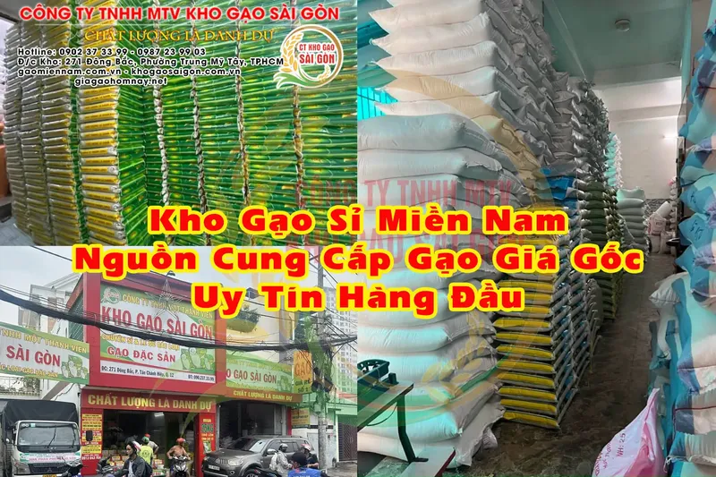 Sản phẩm Kho Gao Mien Nam 5 — Công Ty TNHH MTV Kho Gạo Sài Gòn — MST 0314020198