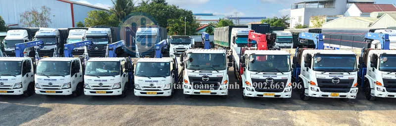 Sản phẩm Dịch vụ cho thuê xe cẩu tự hành uy tín số 1 TpHCM — Công Ty TNHH Đầu Tư XNK Vận Tải Hoàng Minh — MST 0314026665
