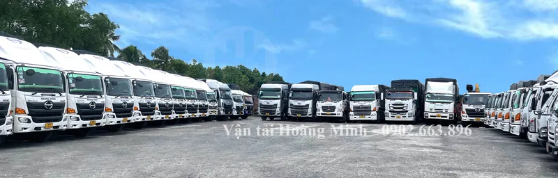 Sản phẩm dịch vụ xe tải chở hàng hoàng minh — Công Ty TNHH Đầu Tư XNK Vận Tải Hoàng Minh — MST 0314026665