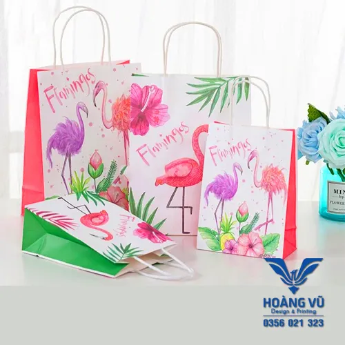 Sản phẩm tui giấy kraf — Công Ty TNHH Sản Xuất Thương Mại Thiết Kế Hoàng Vũ — MST 0314029962