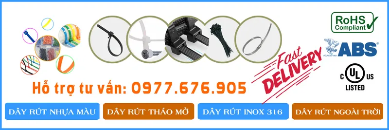 Sản phẩm baner 1200x400 day rut 5 — Dây Rút Nhựa Kim Hải - Công Ty TNHH Một Thành Viên Vật Tư Và Thiết Bị Kim Hải — MST 0314047224