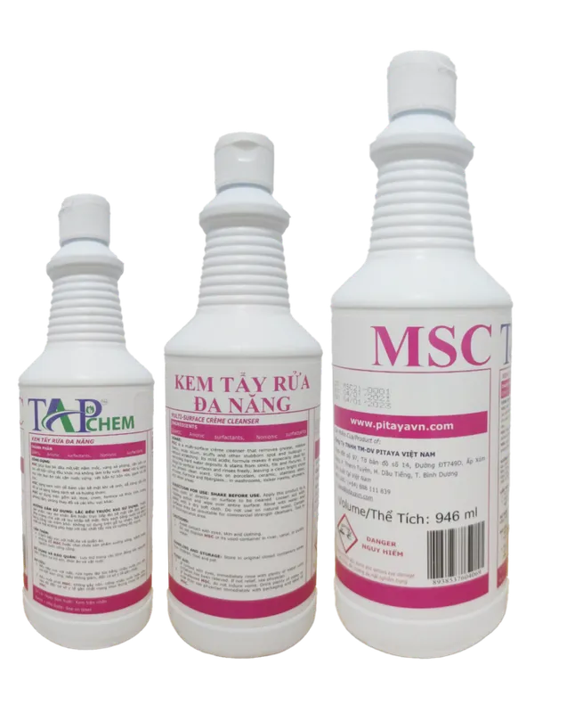 Sản phẩm MSC — Hóa Chất Tẩy Rửa Tapchem - Công Ty TNHH Thương Mại Và Dịch Vụ Pitaya Việt Nam — MST 0314054140