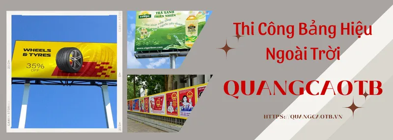 Sản phẩm Thi Cong Bang Hieu Ngoai Troi — Công Ty TNHH TM Quảng Cáo TB — MST 0314075341