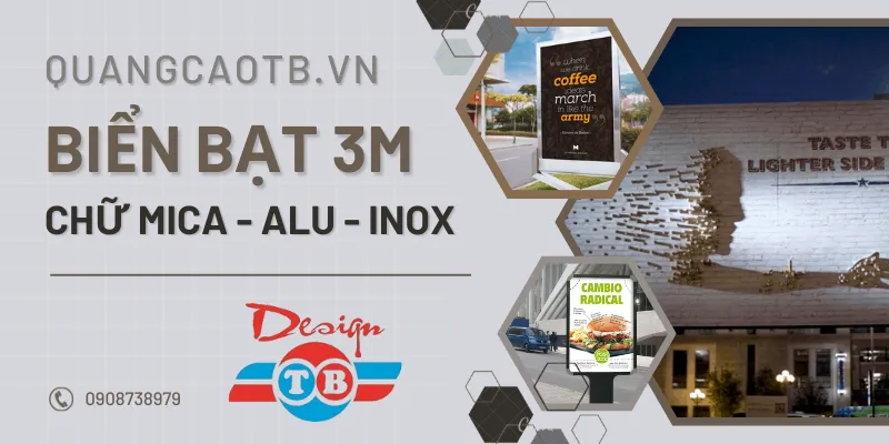 Sản phẩm bang hieu quang cao 1 — Công Ty TNHH TM Quảng Cáo TB — MST 0314075341