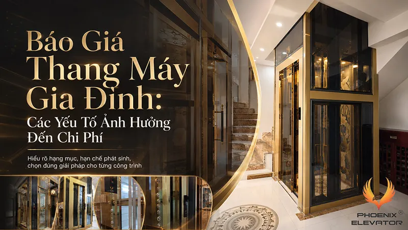 Sản phẩm bao gia thang may gia dinh — Thang Máy Phụng Hoàng - Công Ty CP Công Nghệ Điều Khiển Tự Động Thang Máy Phụng
Hoàng — MST 0314080648