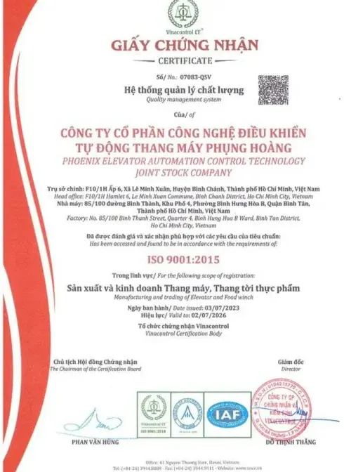Sản phẩm 1779958511132_6613806604347182252_6613806604347182252_2111ed9da517b61816f278e555717190 roni8dnsvm23gxht1j8qwrx9e4ohq35f6n4x8xz2kg — Thang Máy Phụng Hoàng - Công Ty CP Công Nghệ Điều Khiển Tự Động Thang Máy Phụng
Hoàng — MST 0314080648