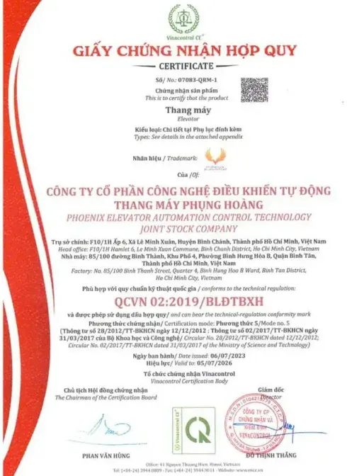 Sản phẩm 1779958515220_6613806604347182252_6613806604347182252_e3e2b38f60c132600cbc5cd5db6f6445 roni8dnsvm23gxht1j8qwrx9e4ohq35f6n4x8xz2kg — Thang Máy Phụng Hoàng - Công Ty CP Công Nghệ Điều Khiển Tự Động Thang Máy Phụng
Hoàng — MST 0314080648