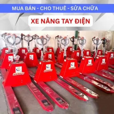 Sản phẩm xe nang tay dien hung viet gia re 400x400 — Công Ty TNHH Công Nghiệp Hưng Việt — MST 0314088823