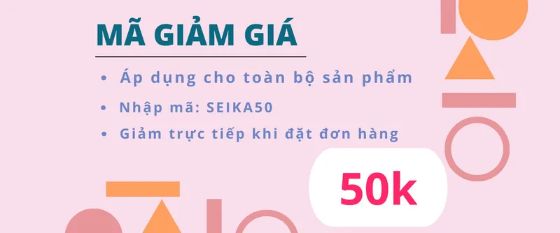 Sản phẩm KM SEIKA 50 — Công Ty TNHH Quốc Tế Phi Trường — MST 0314106303