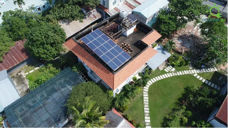 Sản phẩm He thong cong suat 5kWp – Quan 7 — Công Ty Cổ Phần Đầu Tư Điện Xanh — MST 0314107924