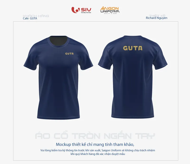 Sản phẩm ao thun dong phuc guta — Công Ty Cổ Phần Posido — MST 0314110853