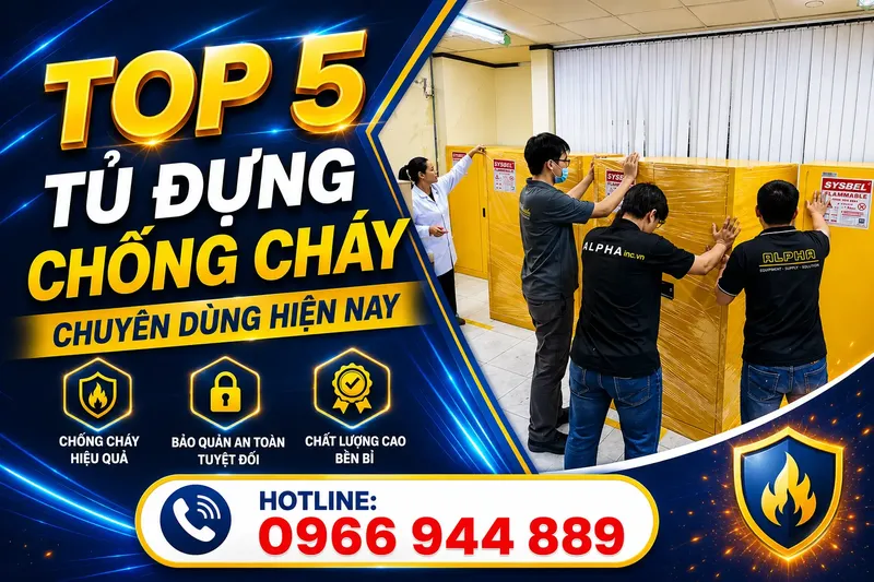 Sản phẩm Top 5 tu dung hoa chat chong chay chuyen dung hien nay — Công Ty TNHH Thiết Bị Kỹ Thuật Alpha — MST 0314113283