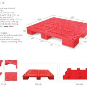 Sản phẩm pallet nha mi pl01 ls 300x300 — Công Ty TNHH Công Nghiệp Bích Hảo — MST 0314120611