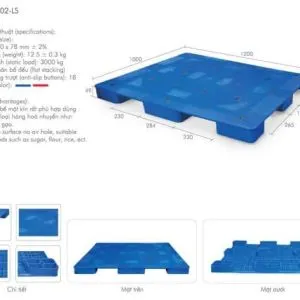 Sản phẩm pallet nha mi pl02 ls 300x300 — Công Ty TNHH Công Nghiệp Bích Hảo — MST 0314120611