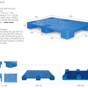 Sản phẩm pallet nha mi pl04 ls 300x300 — Công Ty TNHH Công Nghiệp Bích Hảo — MST 0314120611