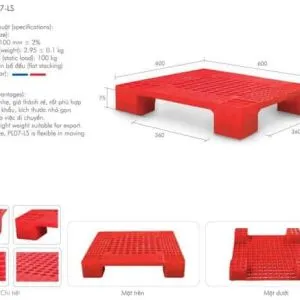 Sản phẩm pallet nha mi pl07 ls 300x300 — Công Ty TNHH Công Nghiệp Bích Hảo — MST 0314120611