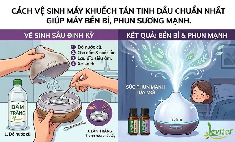 Sản phẩm cach ve sinh may khuech tan tinh dau chuan nhat giup may ben bi phun suong manh — Tinh Dầu Thiên Nhiên Hi Ta - Công Ty TNHH Một Thành Viên Xuất Nhập Khẩu - Thương
Mại - Dịch Vụ Hi Ta — MST 0314127423