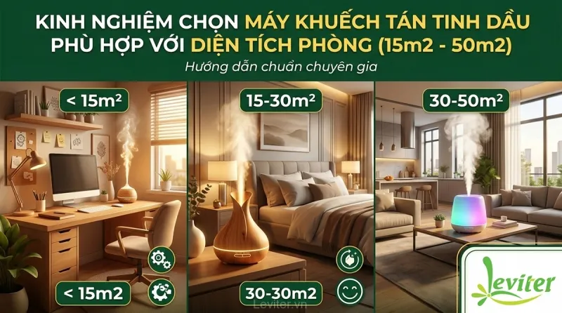 Sản phẩm kinh nghiem chon mua may khuech tan tinh dau phu hop voi dien tich phong 15m2 50m2 — Tinh Dầu Thiên Nhiên Hi Ta - Công Ty TNHH Một Thành Viên Xuất Nhập Khẩu - Thương
Mại - Dịch Vụ Hi Ta — MST 0314127423