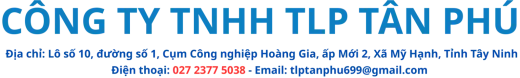Văn phòng Công Ty TNHH TLP Tân Phú #1 — MST 0314128699