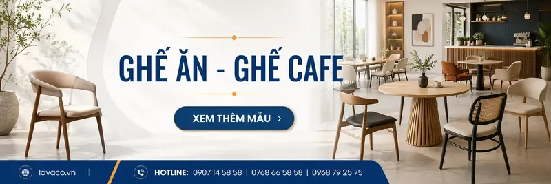 Sản phẩm Ghe an ghe cafe — Bàn Ghế Nội Thất Lavaco - Công Ty TNHH Thương Mại Dịch Vụ Nội Thất Lavaco — MST 0314138150