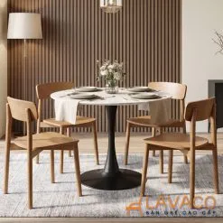 Sản phẩm Bo ban cafe tron 4 ghe hien dai 2 247x247 — Bàn Ghế Nội Thất Lavaco - Công Ty TNHH Thương Mại Dịch Vụ Nội Thất Lavaco — MST 0314138150