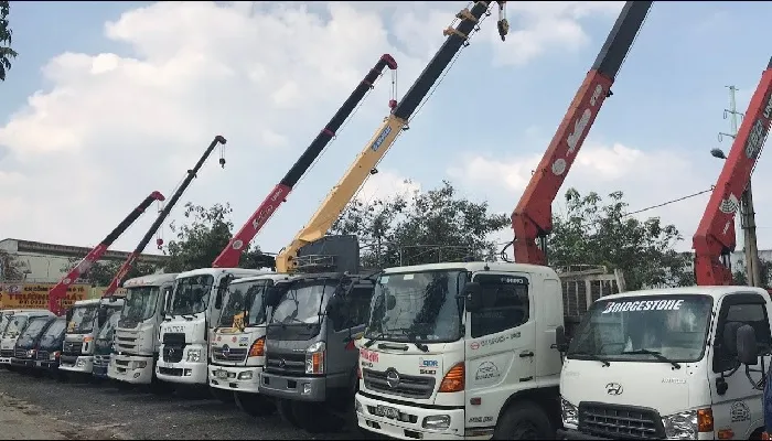 Sản phẩm thue xe cau theo thang 3 — Công Ty TNHH Vận Tải Thương Mại Xuân Mười — MST 0314138231