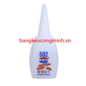 Sản phẩm Keo 502 Thuan Phong 3 giay vuong TPH 300x300 — Băng Keo Công Minh - Công Ty TNHH TM DV Công Minh Sài Gòn — MST 0314170203