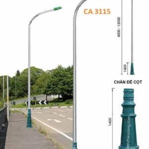 Sản phẩm Tru den de gang CA 3115 300x300 — Công Ty TNHH SX TM DV XNK Chiếu Sáng Việt Nam — MST 0314180579