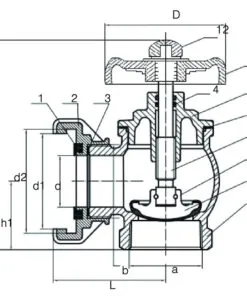 Sản phẩm ban ve van goc gang arv aif 900 247x296 — Công Ty TNHH XNK Dịch Vụ Thành Nam — MST 0314187623