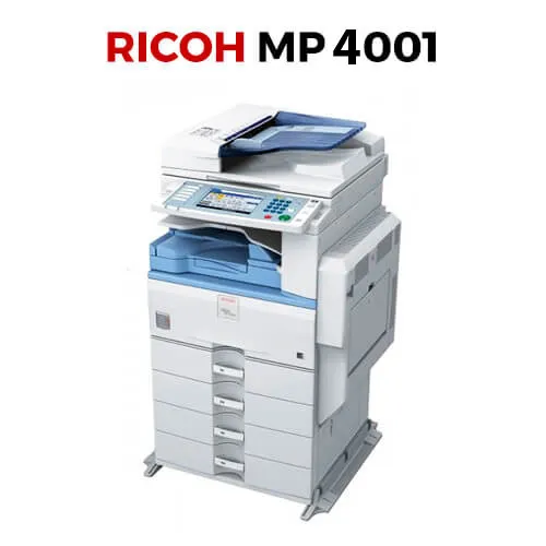 Sản phẩm may photocop ricoh aficio mp4001 1 — Công Ty TNHH Thương Mại Dịch Vụ Tin Học Thiện Phúc — MST 0314197981